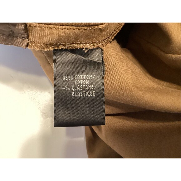 lafayette 148 new york pants 4 brown ankle slit side zipper - Picture 7 of 10